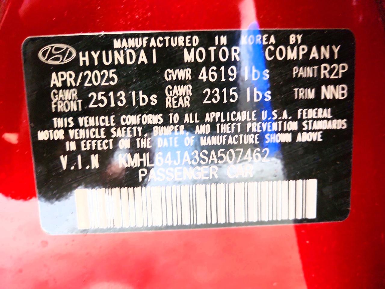 2025 HYUNDAI SONATA
