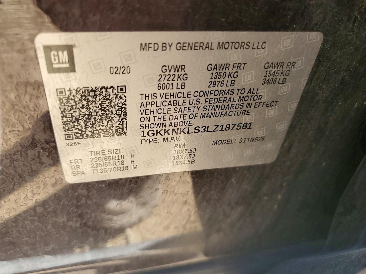 2020 GMC ACADIA