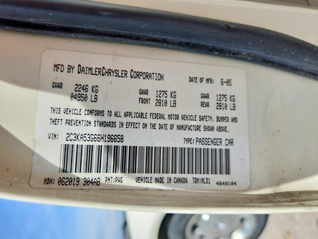 2006 CHRYSLER 300