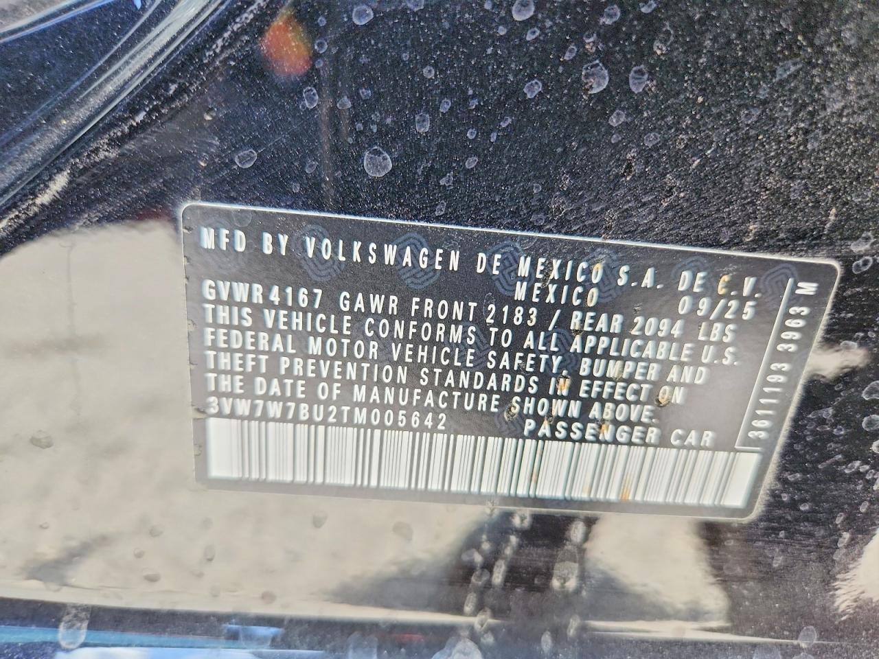 2026 VOLKSWAGEN JETTA