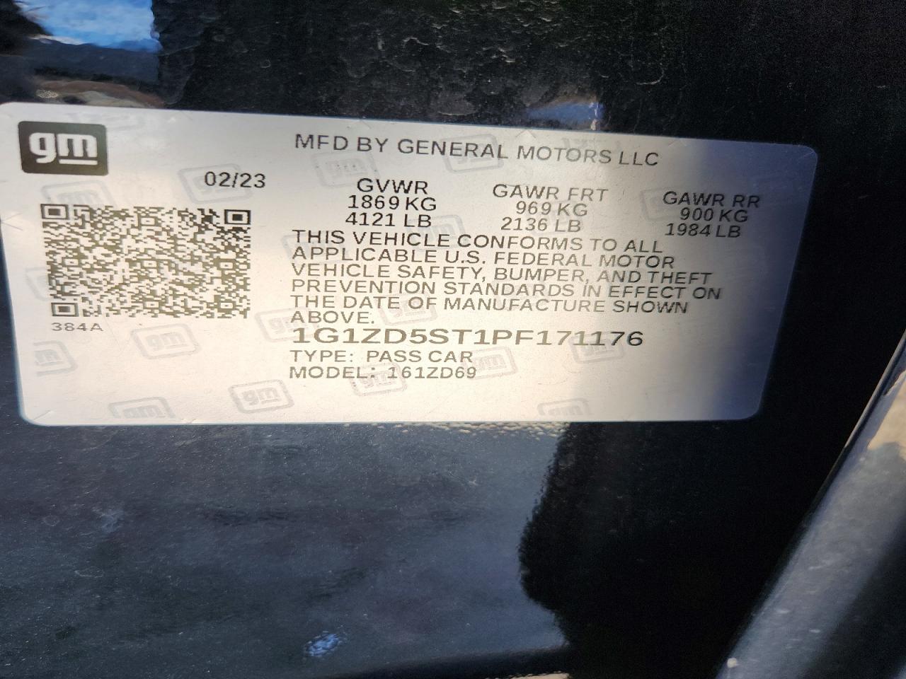 2023 CHEVROLET MALIBU