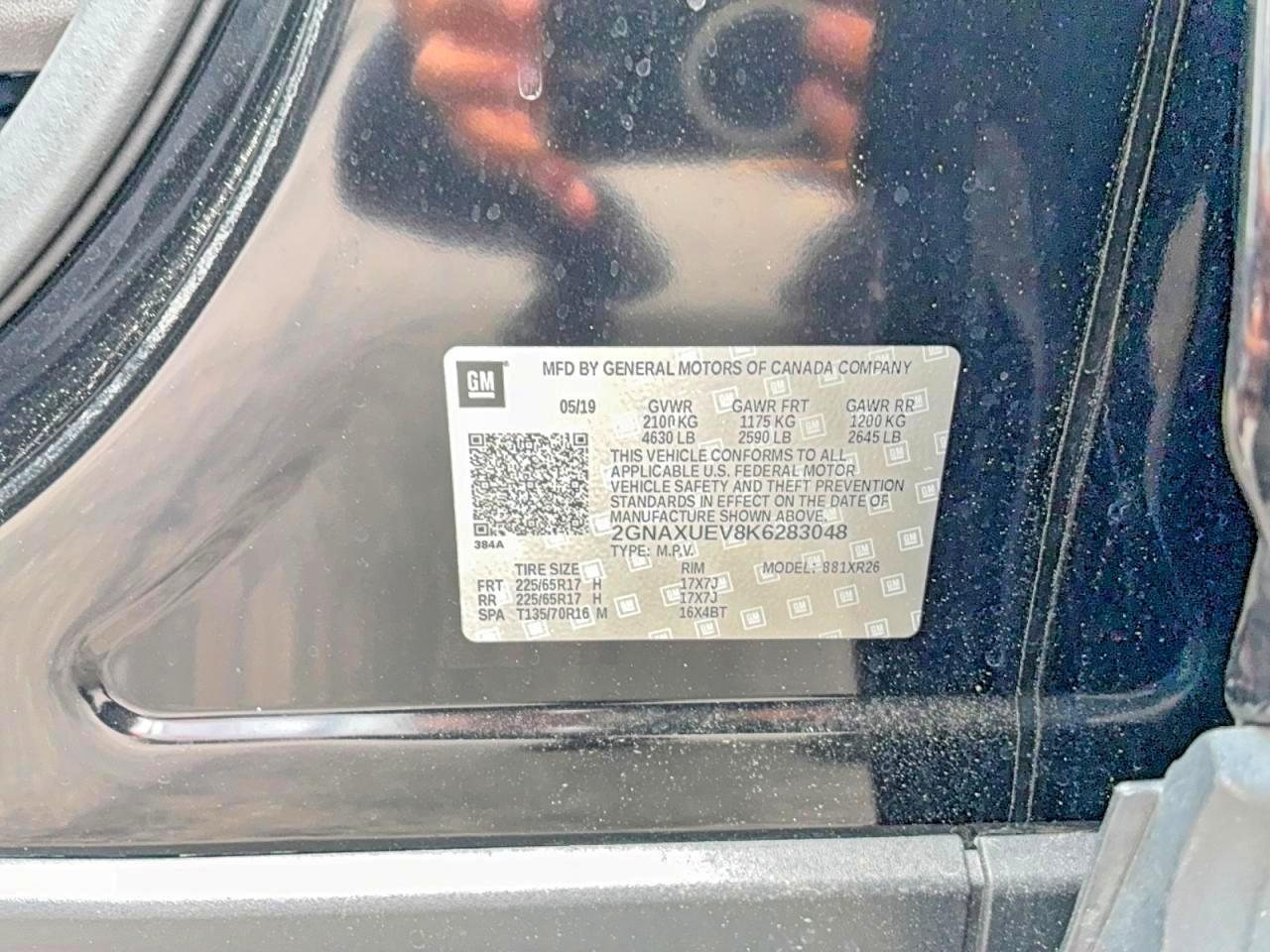 2019 CHEVROLET EQUINOX