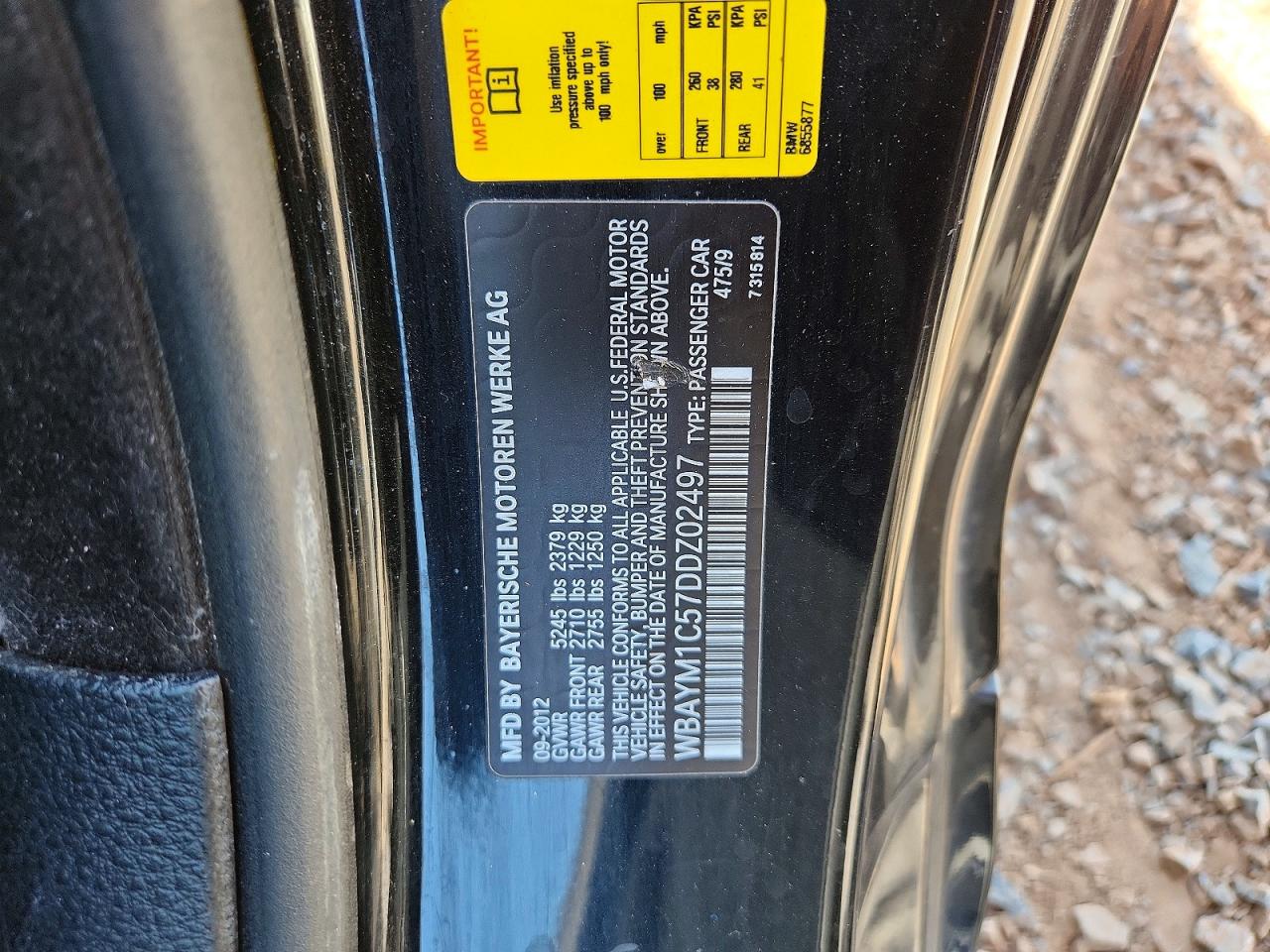 2013 BMW 6 SERIES