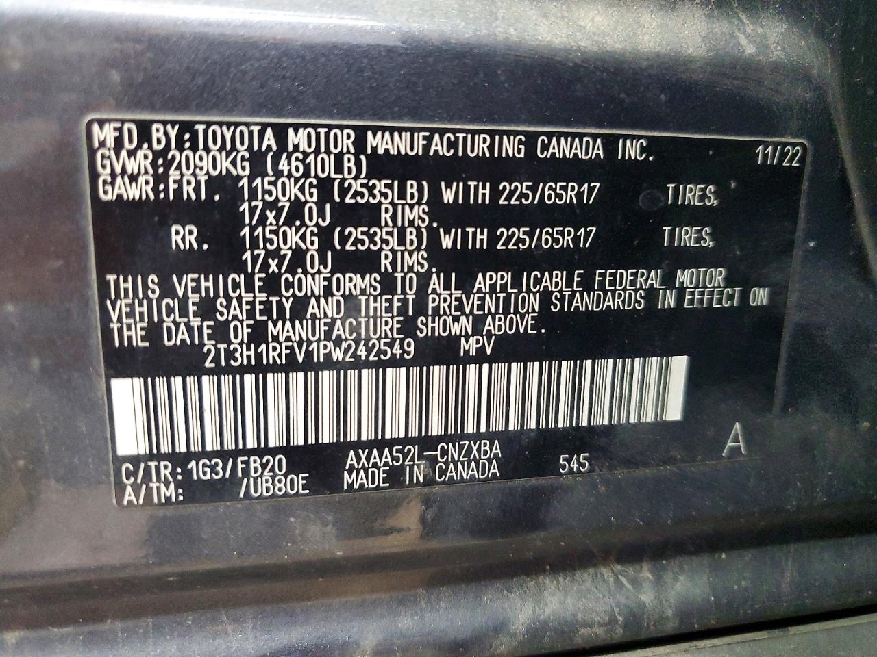 2023 TOYOTA RAV4