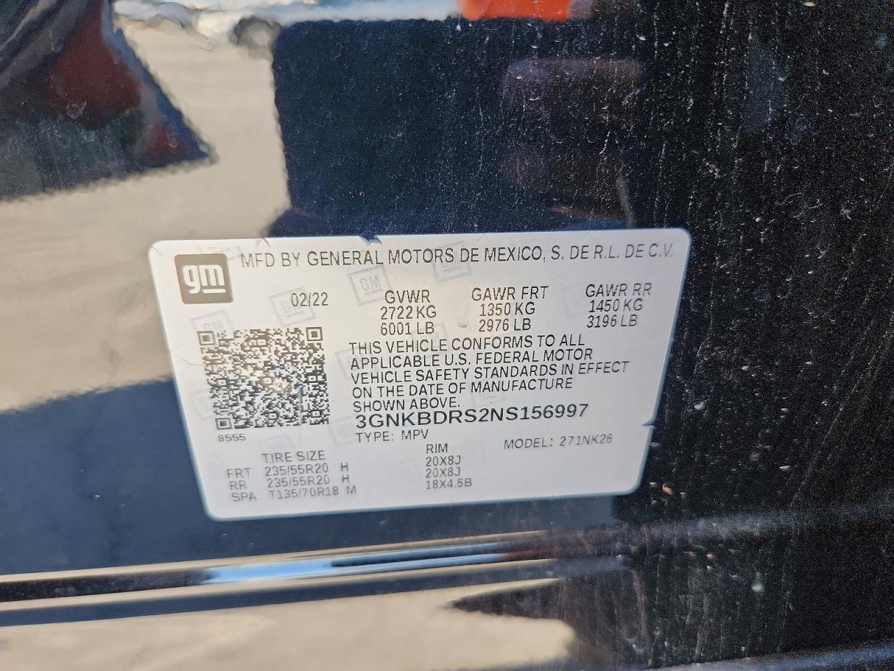 2022 CHEVROLET BLAZER