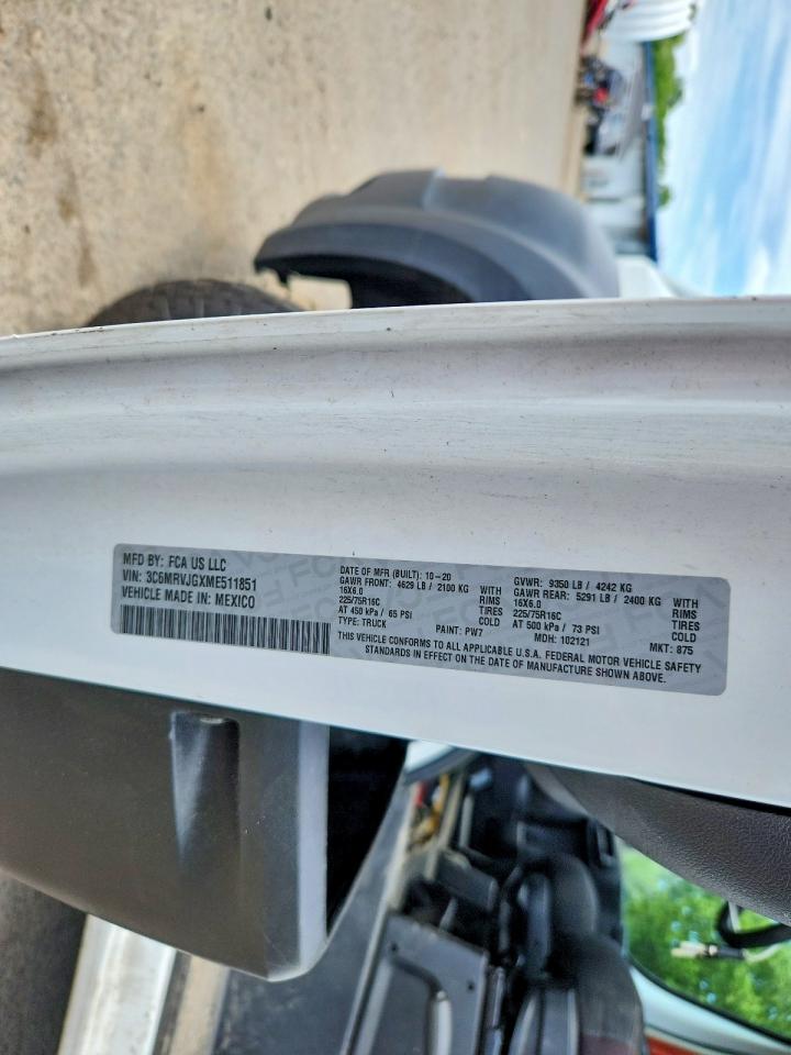 2021 RAM PROMASTER