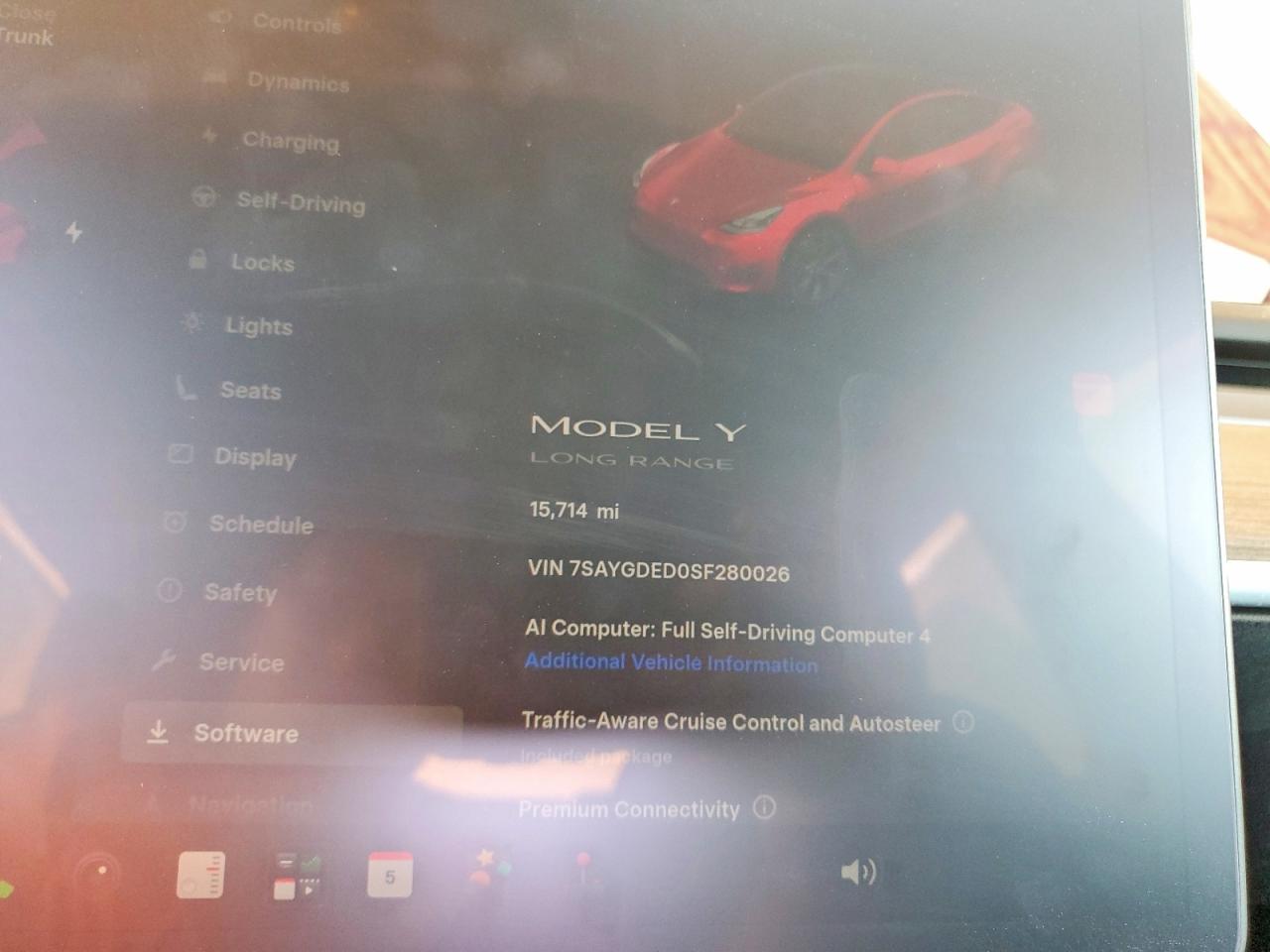 2025 TESLA MODEL Y