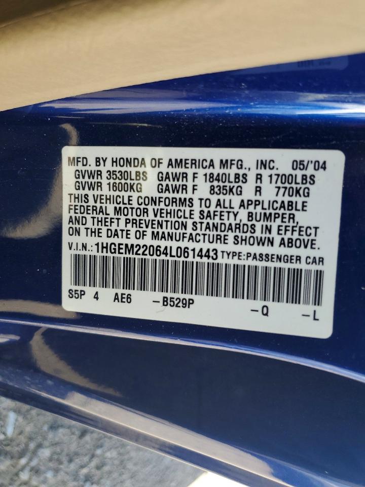 2004 HONDA CIVIC