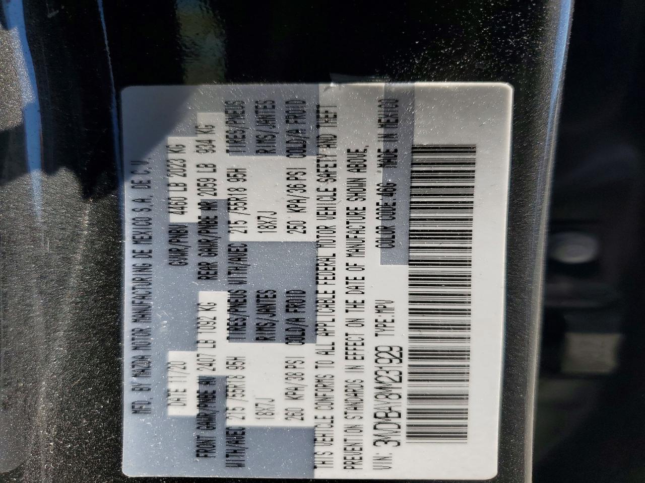 2021 MAZDA CX30