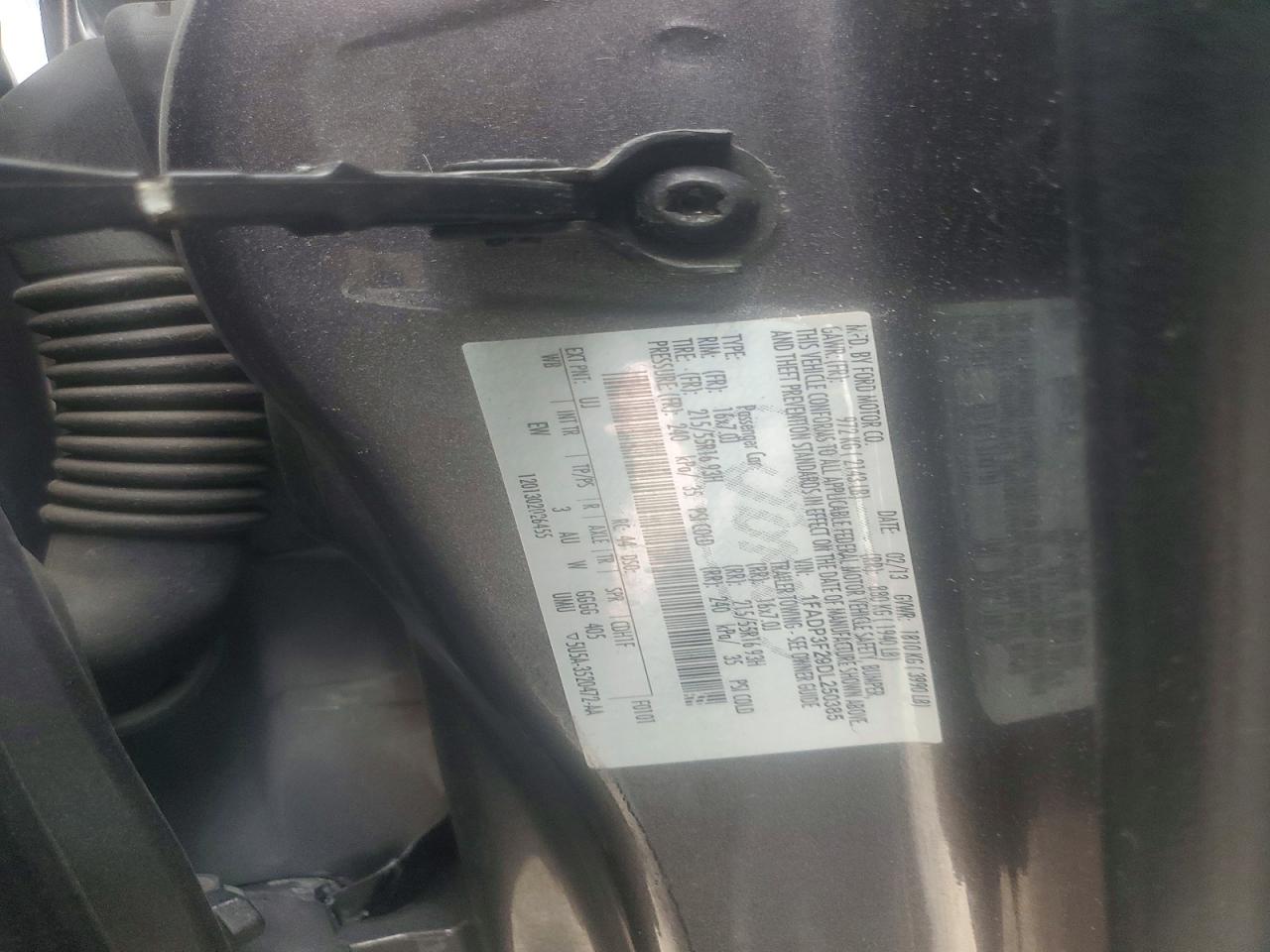 2013 FORD FOCUS