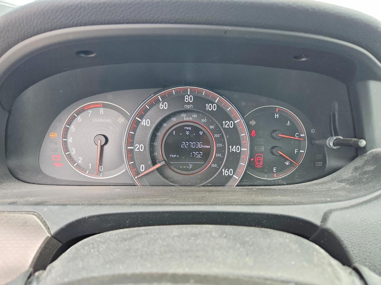 2016 HONDA ACCORD