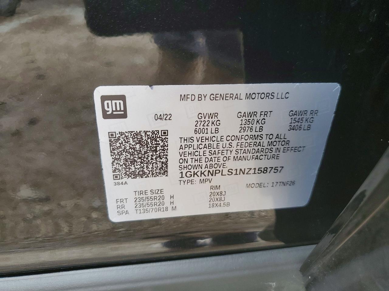 2022 GMC ACADIA DEN
