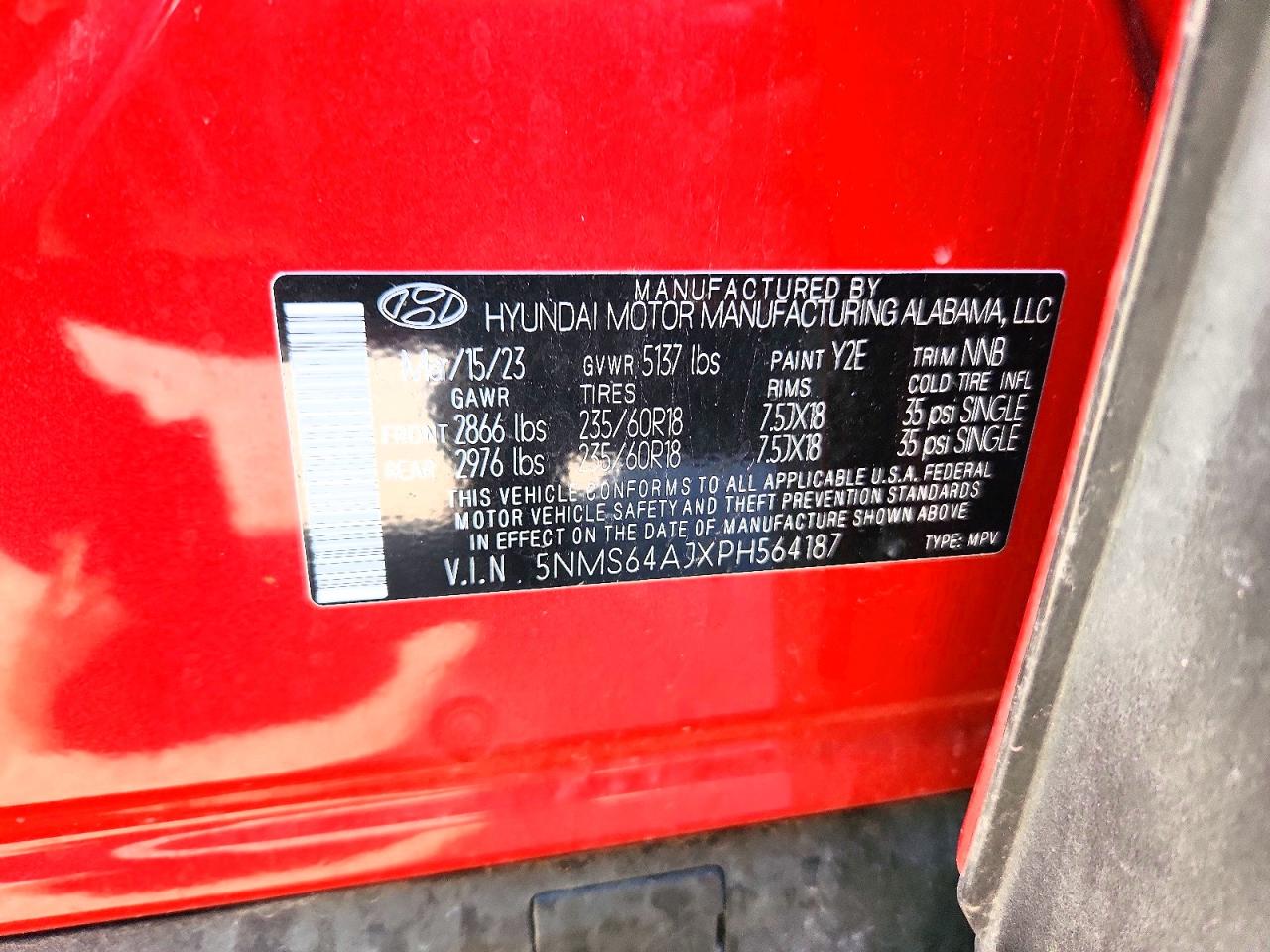 2023 HYUNDAI SANTA FE