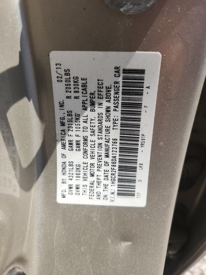 2013 HONDA ACCORD