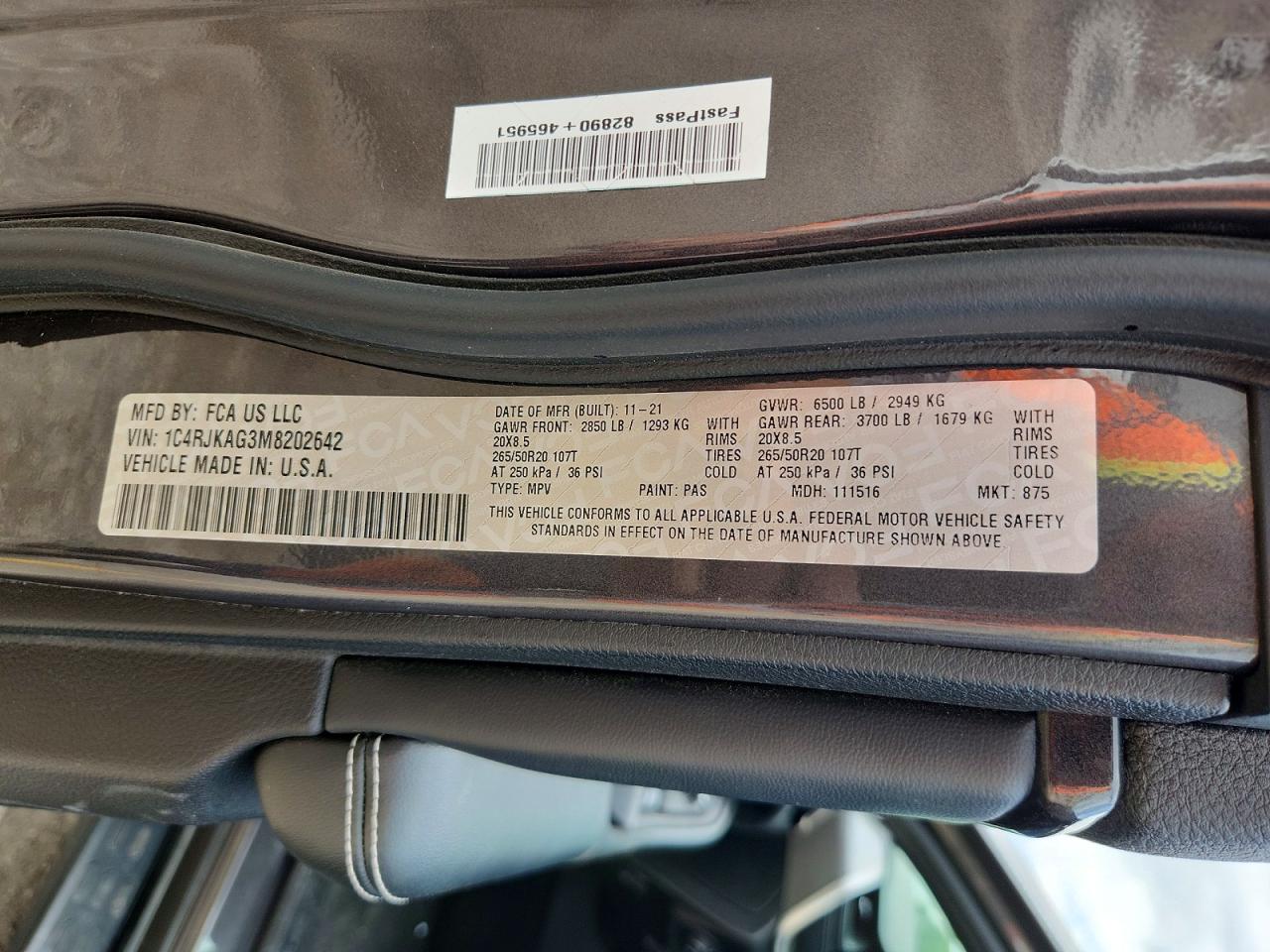 2021 JEEP CHEROKEE