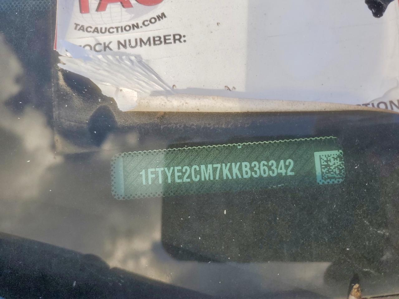 2019 FORD TRANSIT