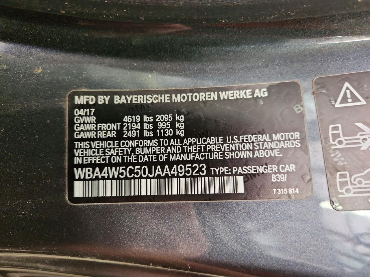 2018 BMW 4 SERIES