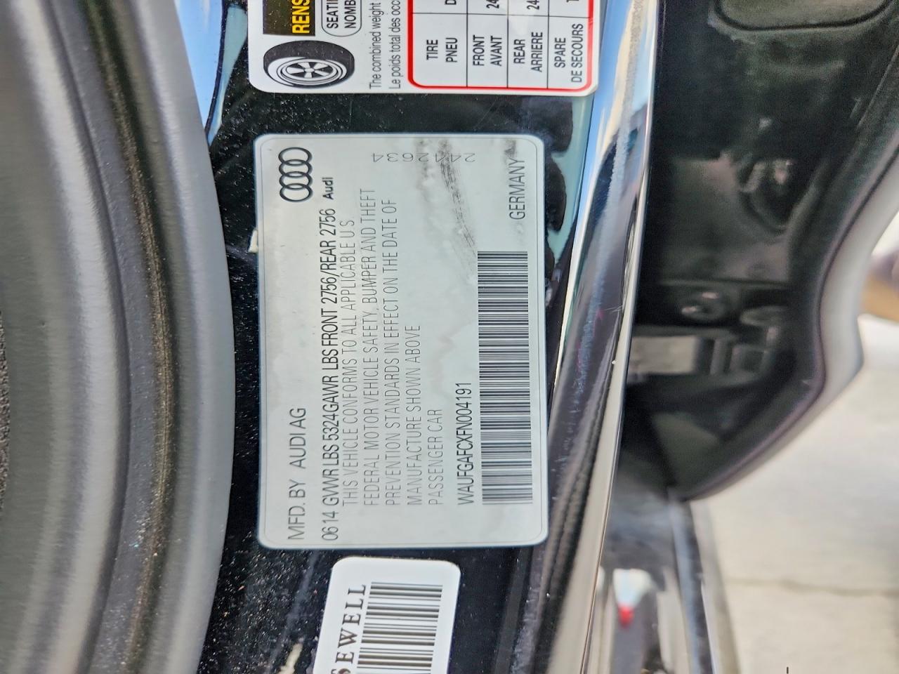 2015 AUDI A6