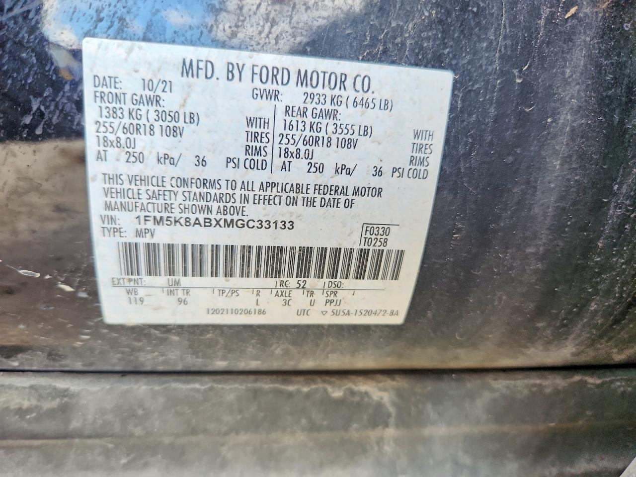 2021 FORD EXPLORER