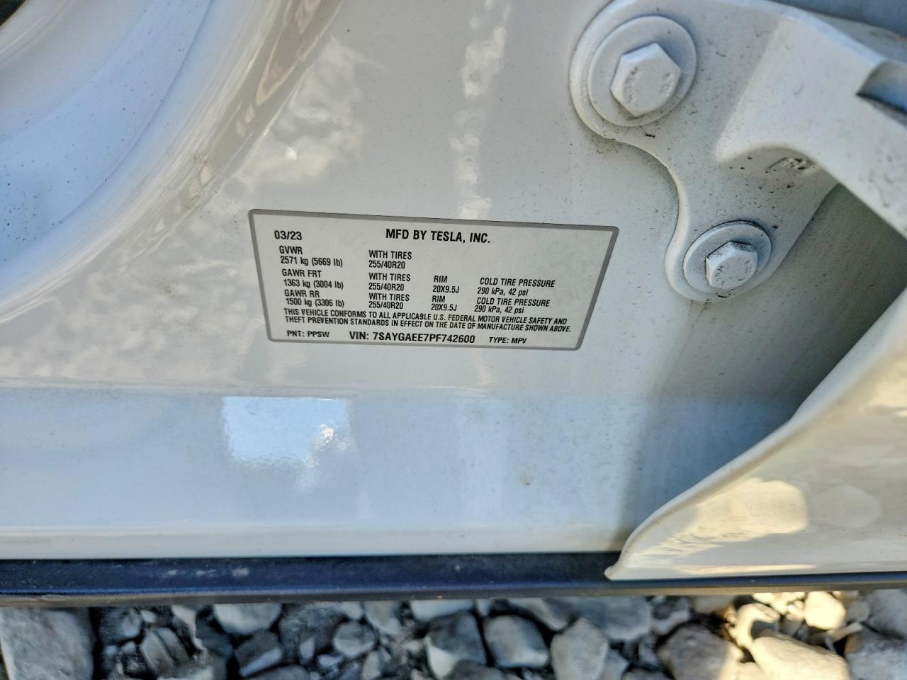 2023 TESLA MODEL Y