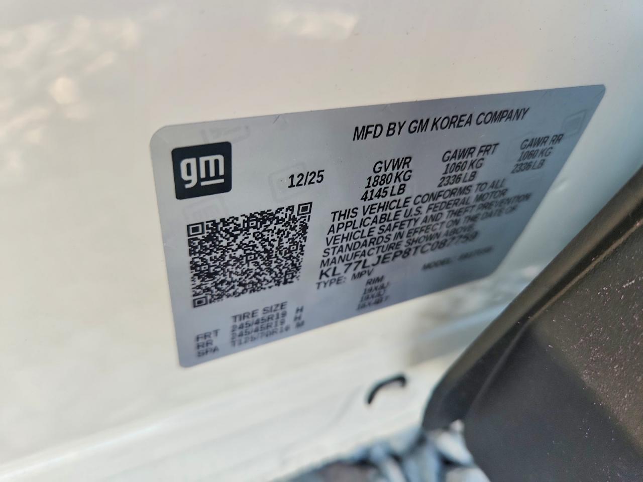 2026 CHEVROLET TRAX