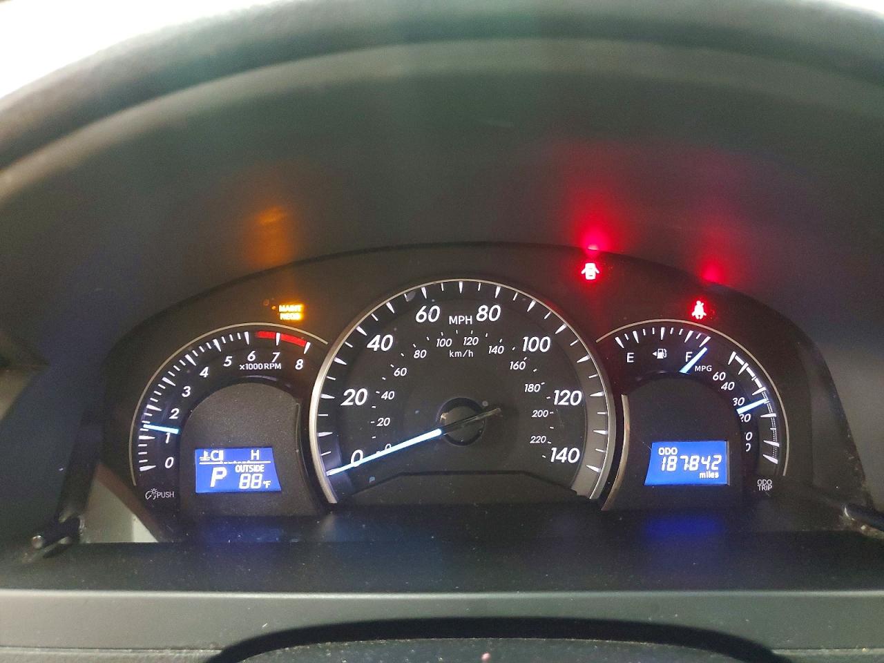 2012 TOYOTA CAMRY