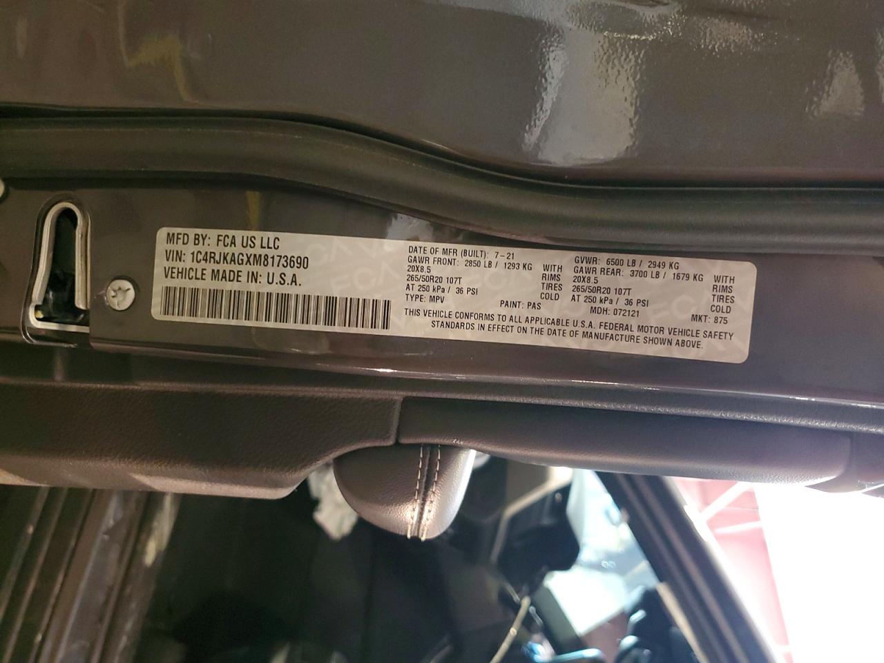 2021 JEEP CHEROKEE