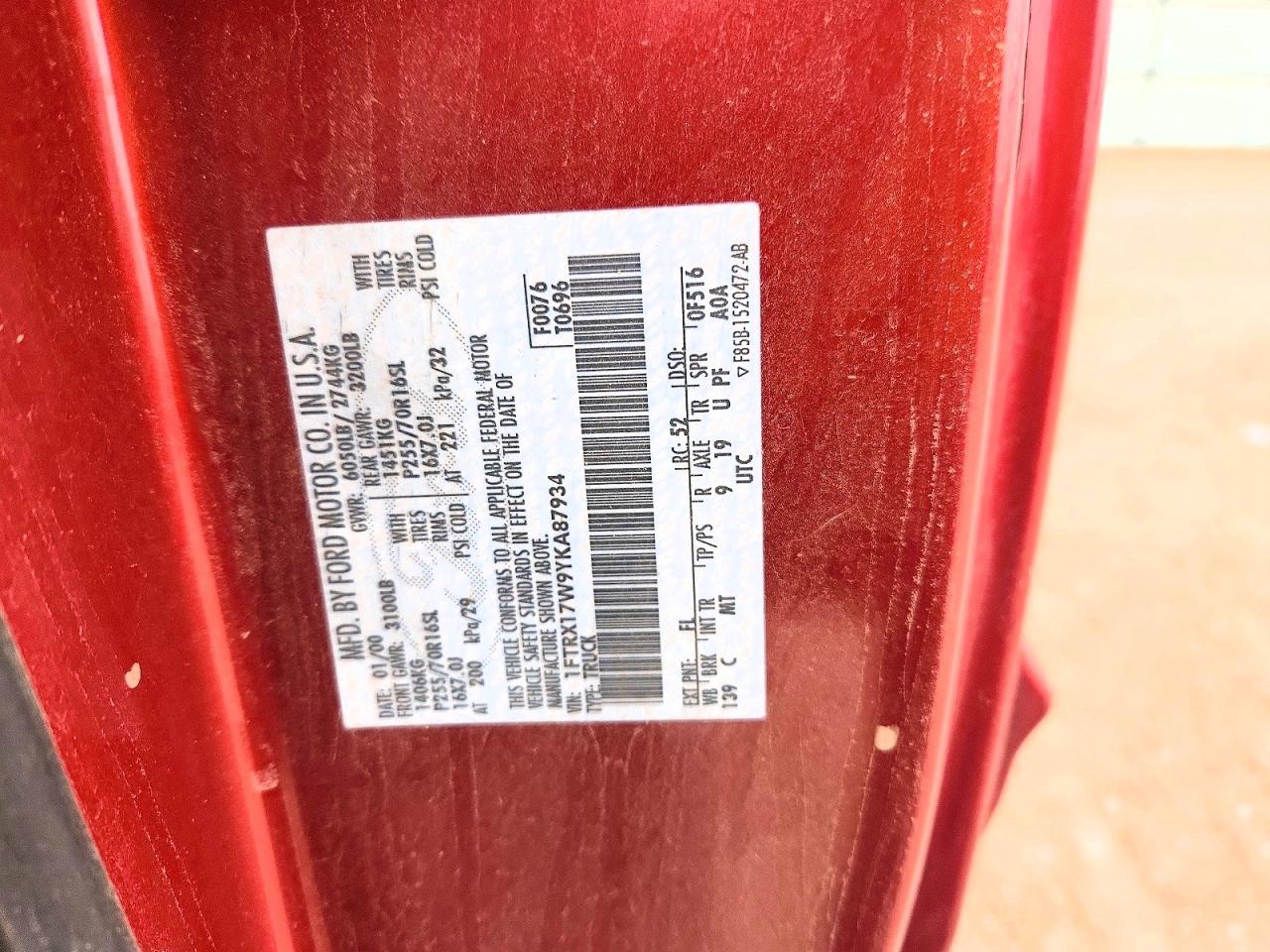 2000 FORD All Models