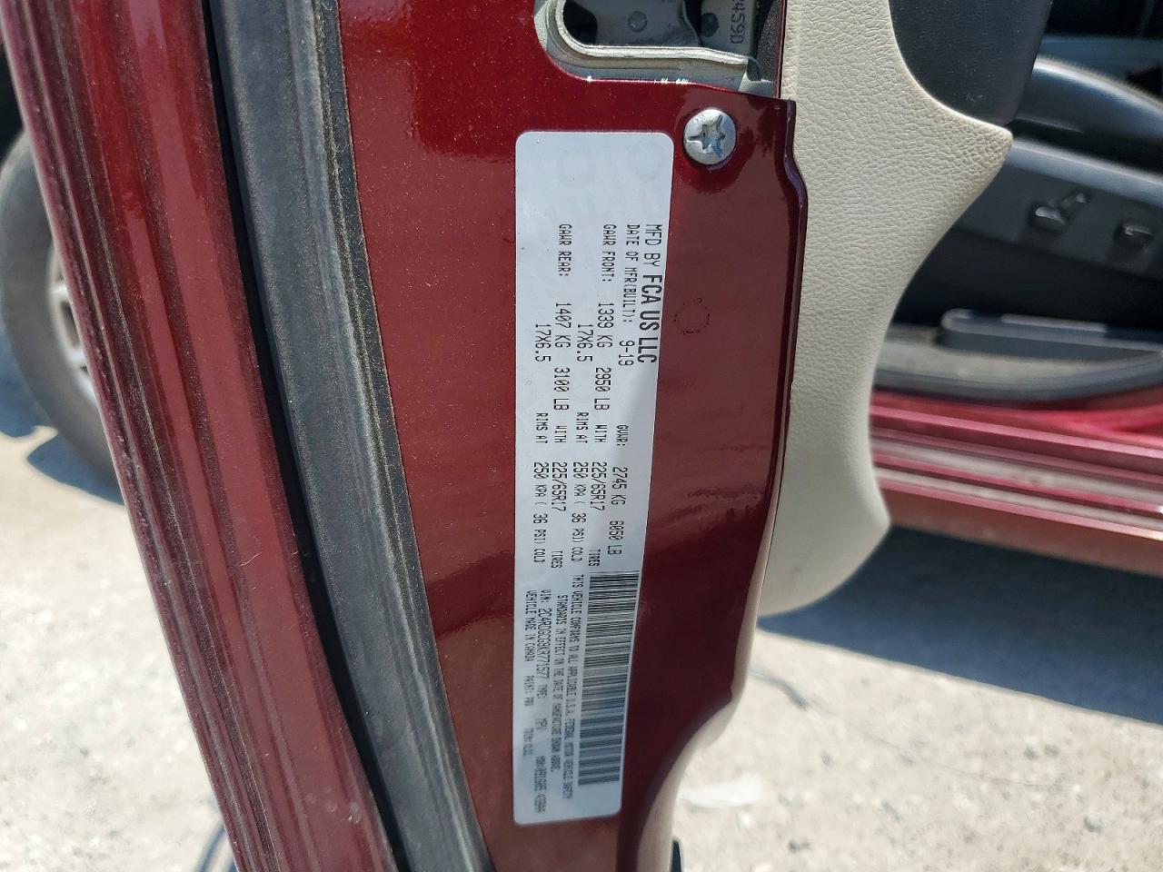 2019 DODGE CARAVAN