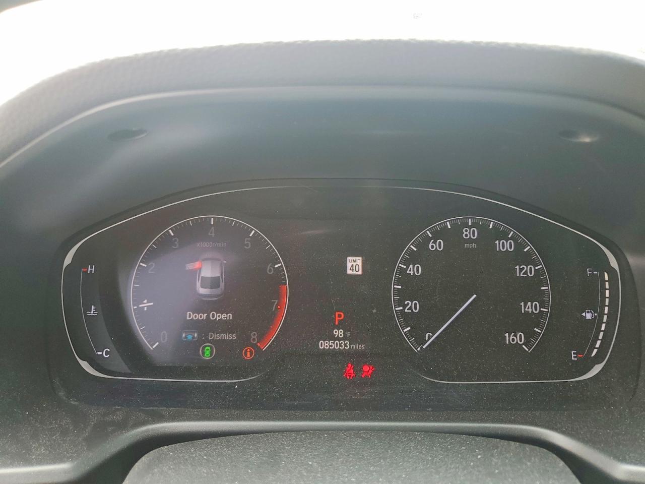 2019 HONDA ACCORD
