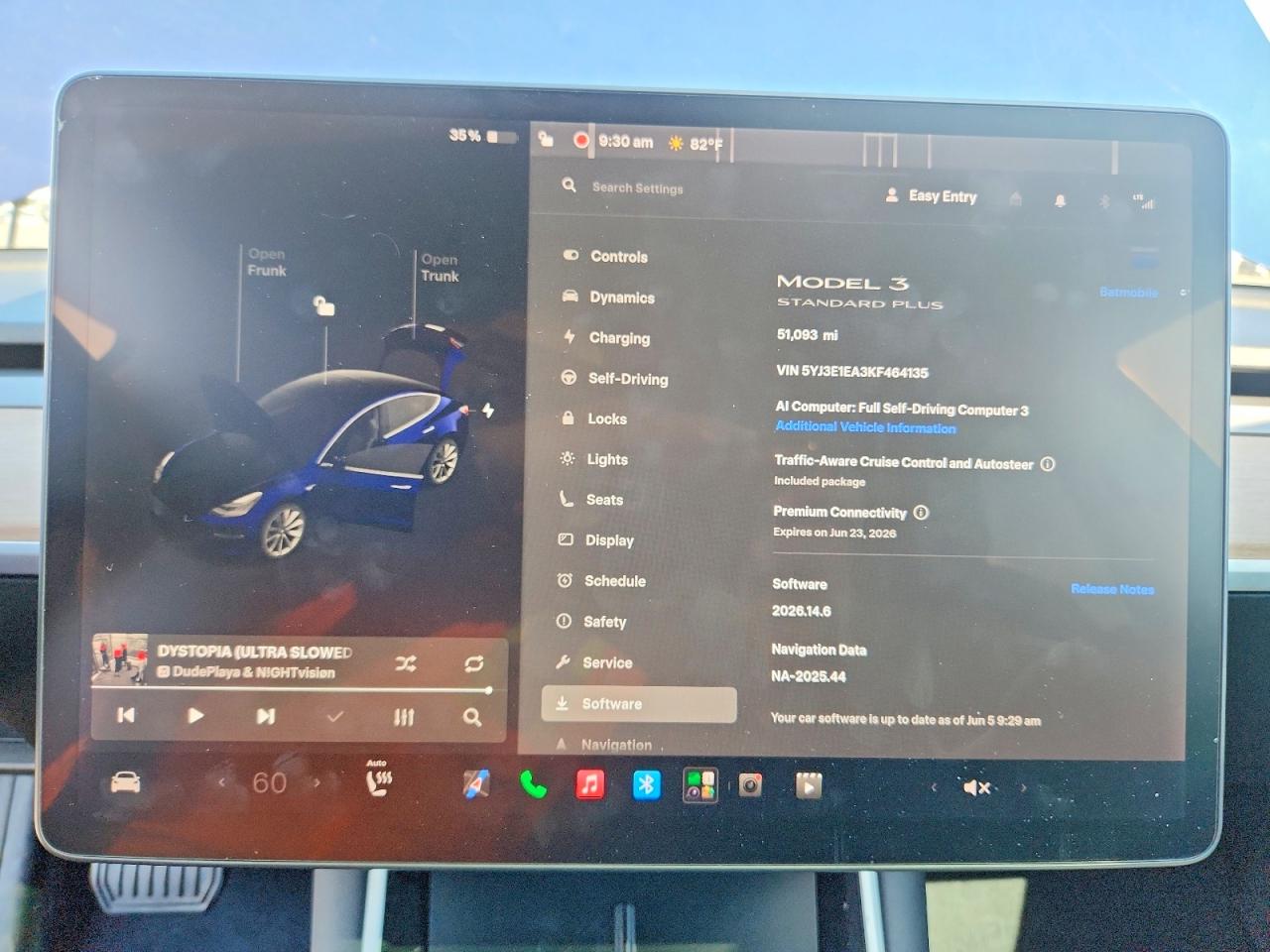 2019 TESLA MODEL 3