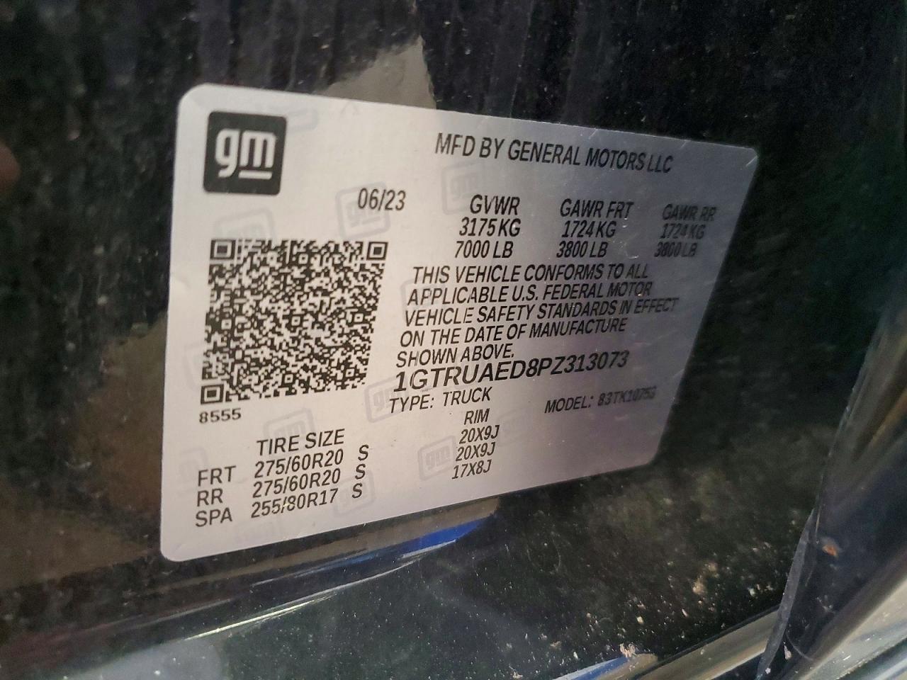 2023 GMC SIERRA