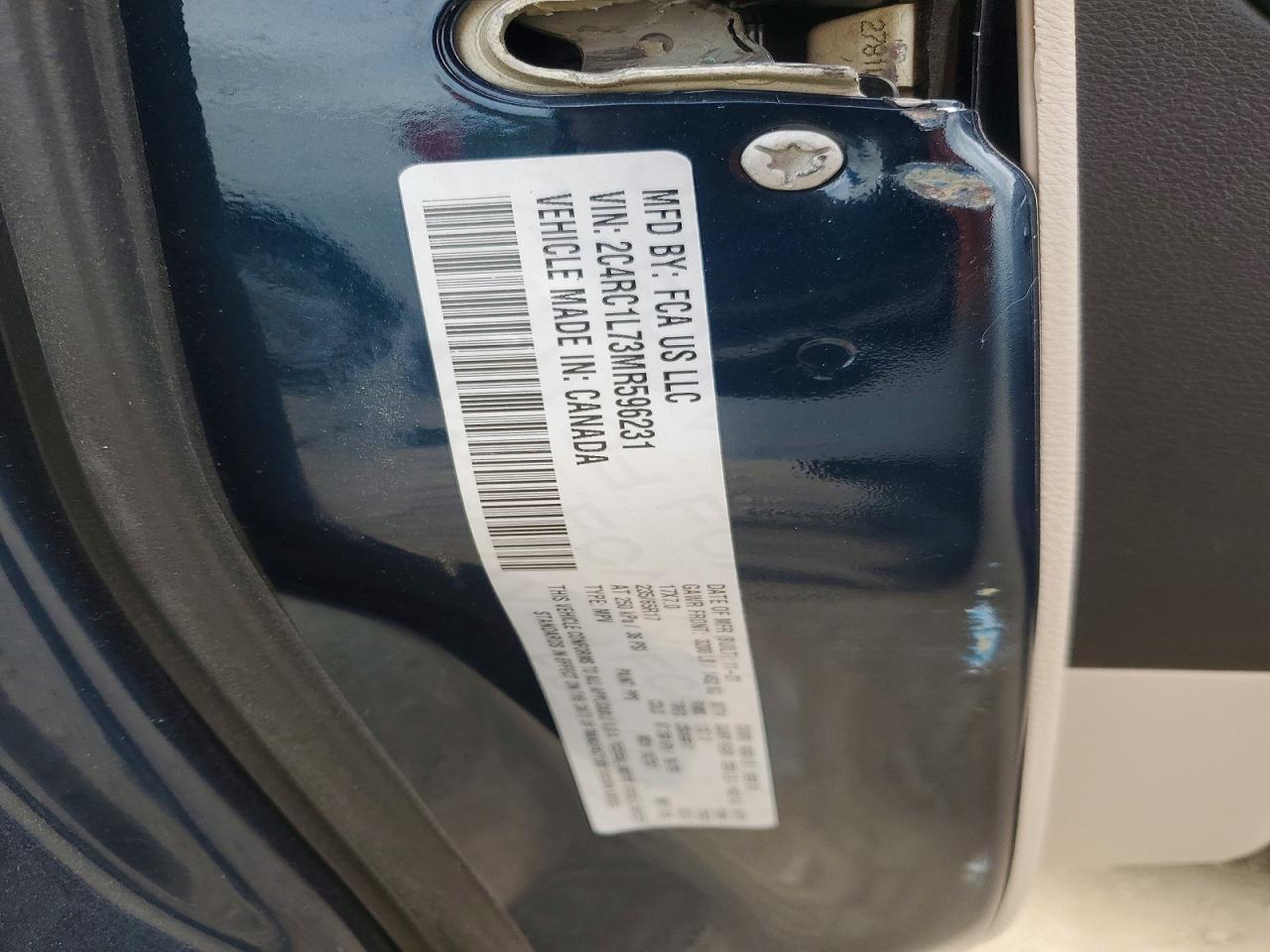 2021 CHRYSLER PACIFICA