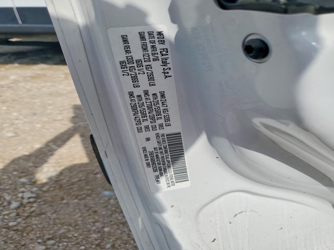 2017 RAM PROMASTER