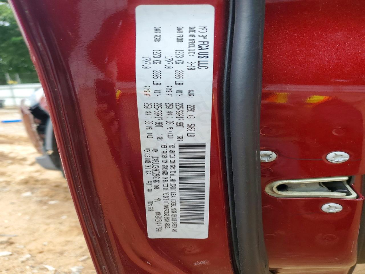 2019 JEEP GRAND CHER