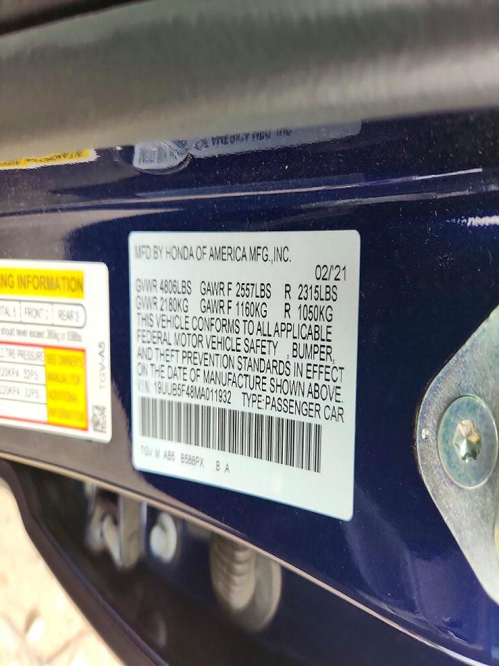 2021 ACURA TLX