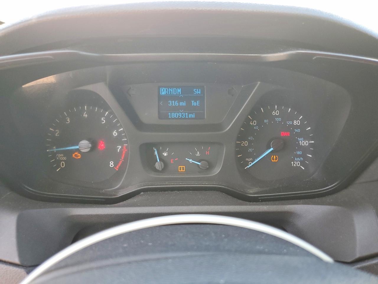 2016 FORD TRANSIT