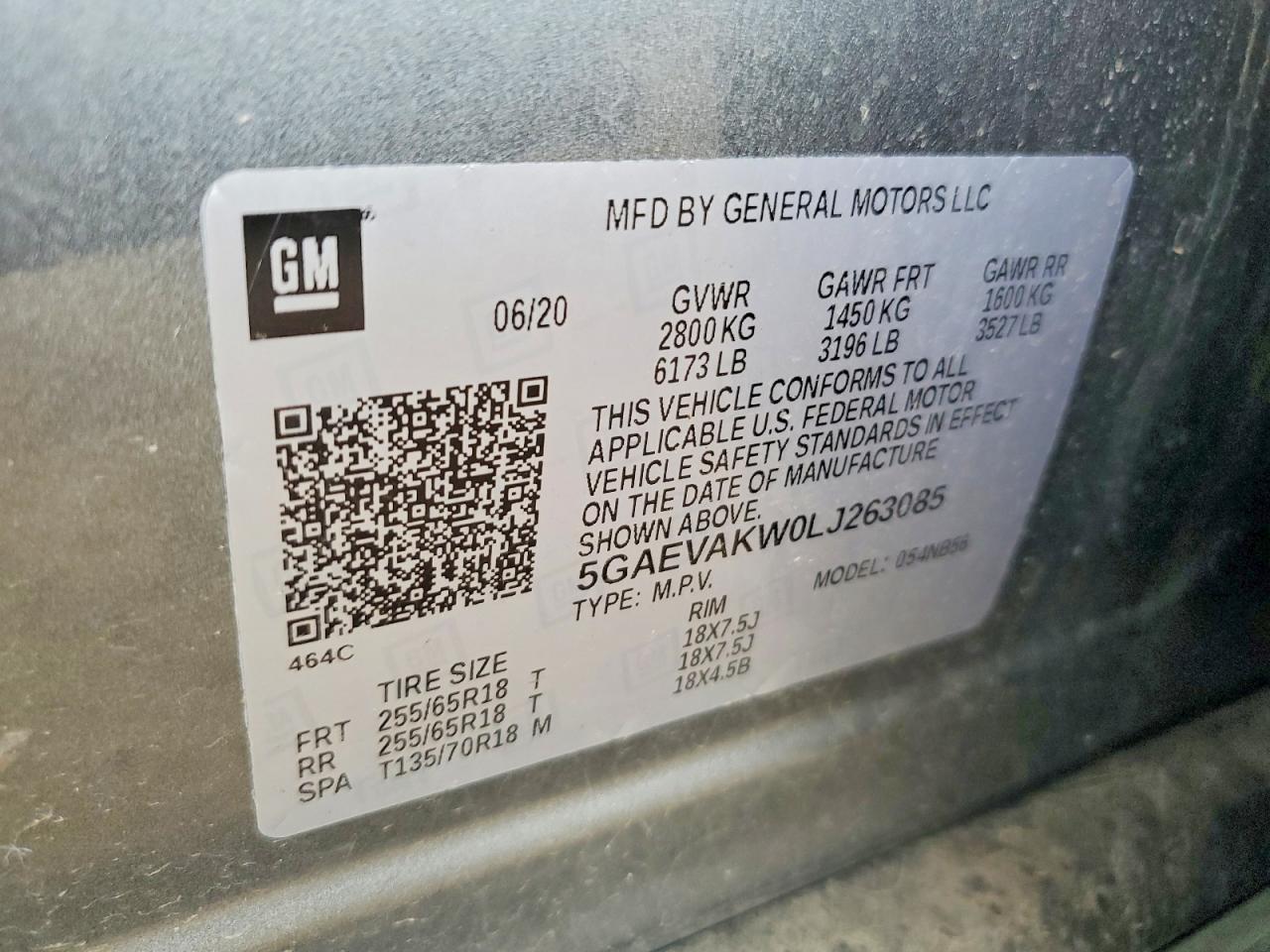 2020 BUICK ENCLAVE