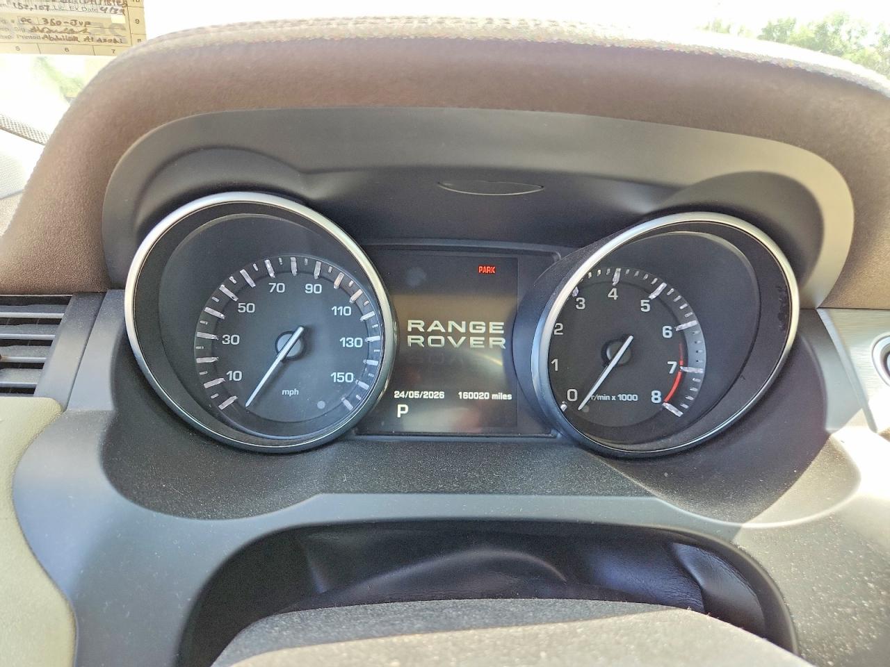 2013 LAND ROVER RANGEROVER