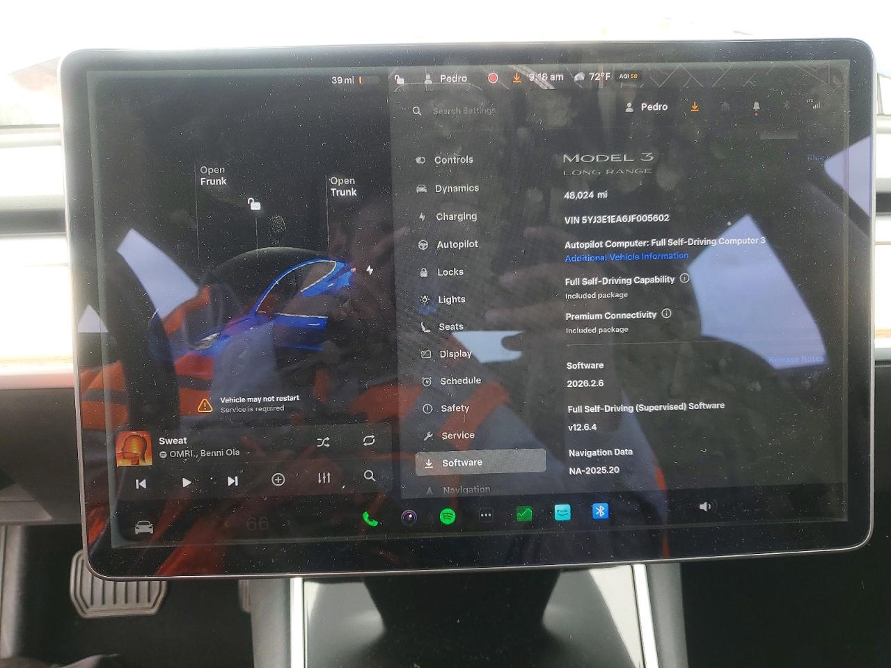 2018 TESLA MODEL 3