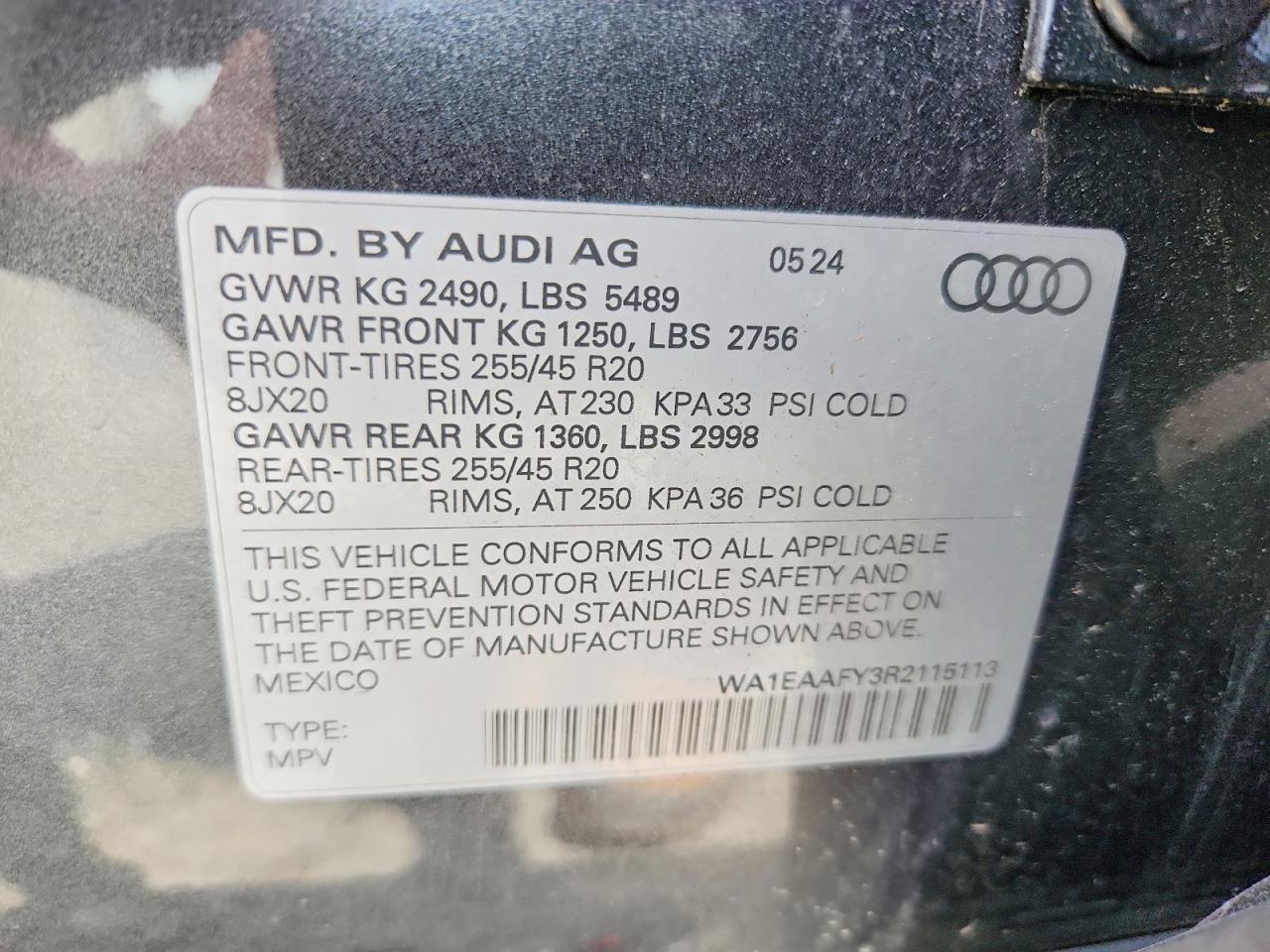 2024 AUDI Q5