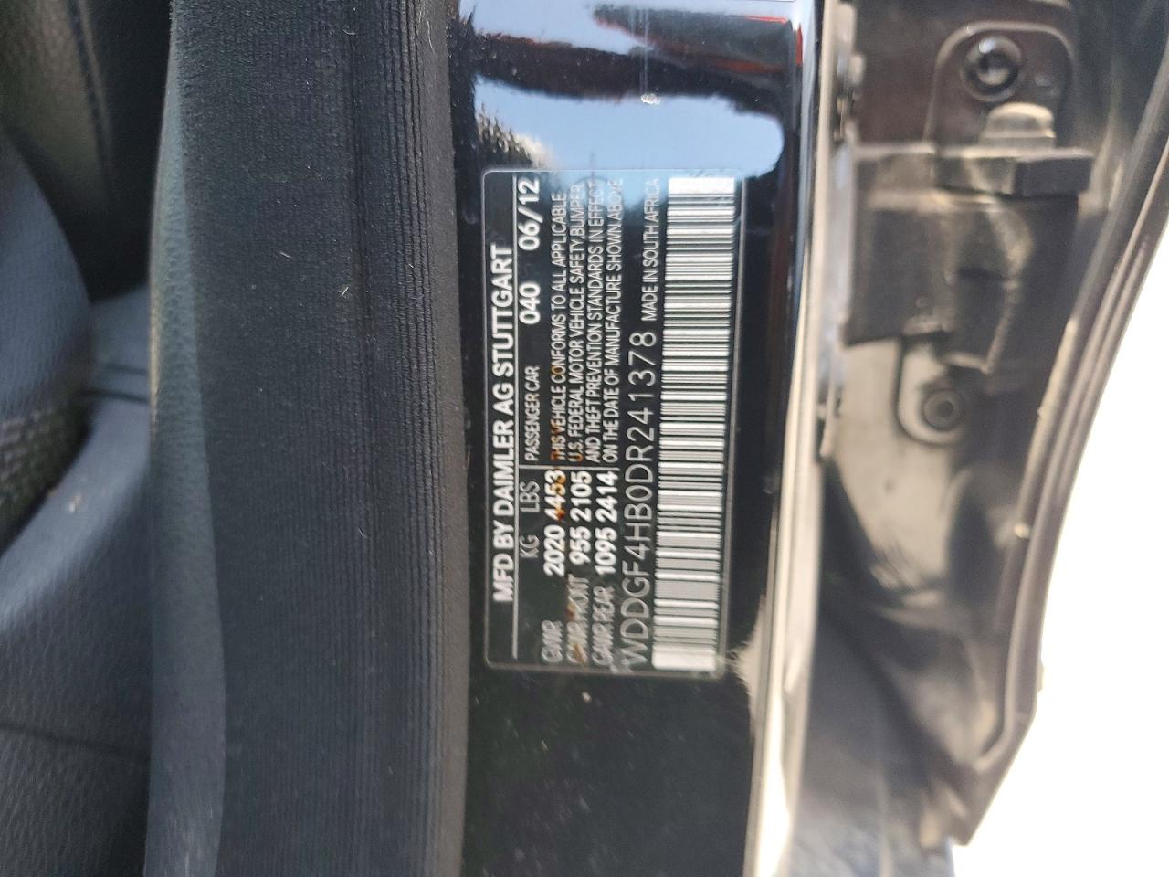 2013 MERCEDES-BENZ C-CLASS