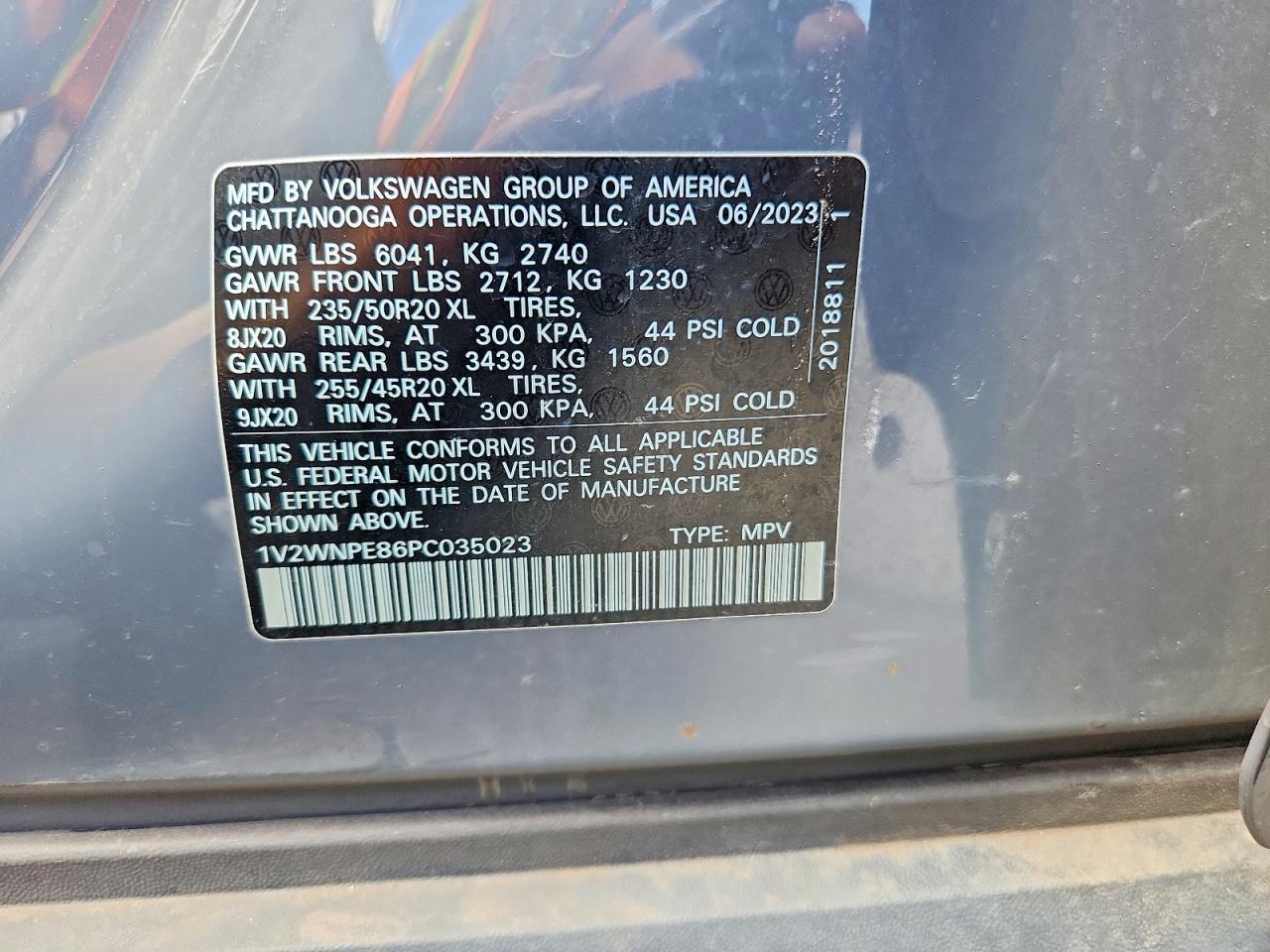 2023 VOLKSWAGEN ALL OTHER