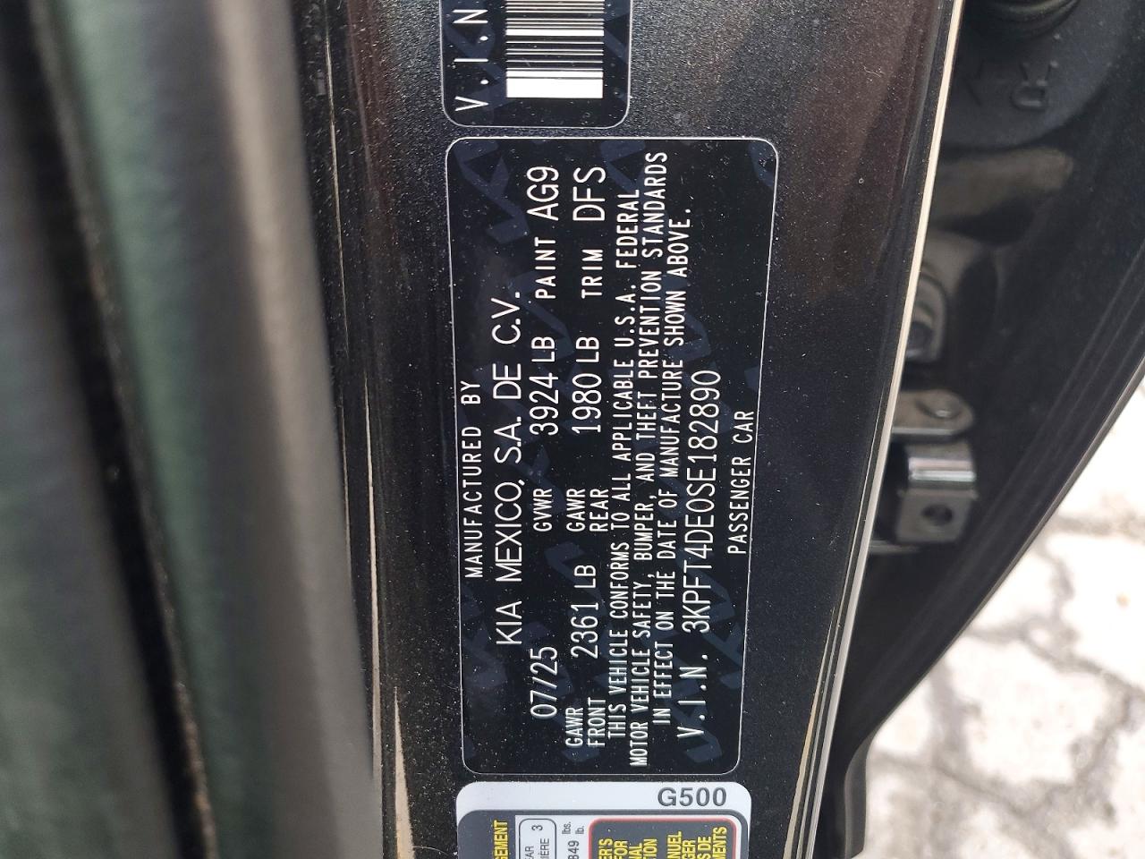 2025 KIA ALL OTHER