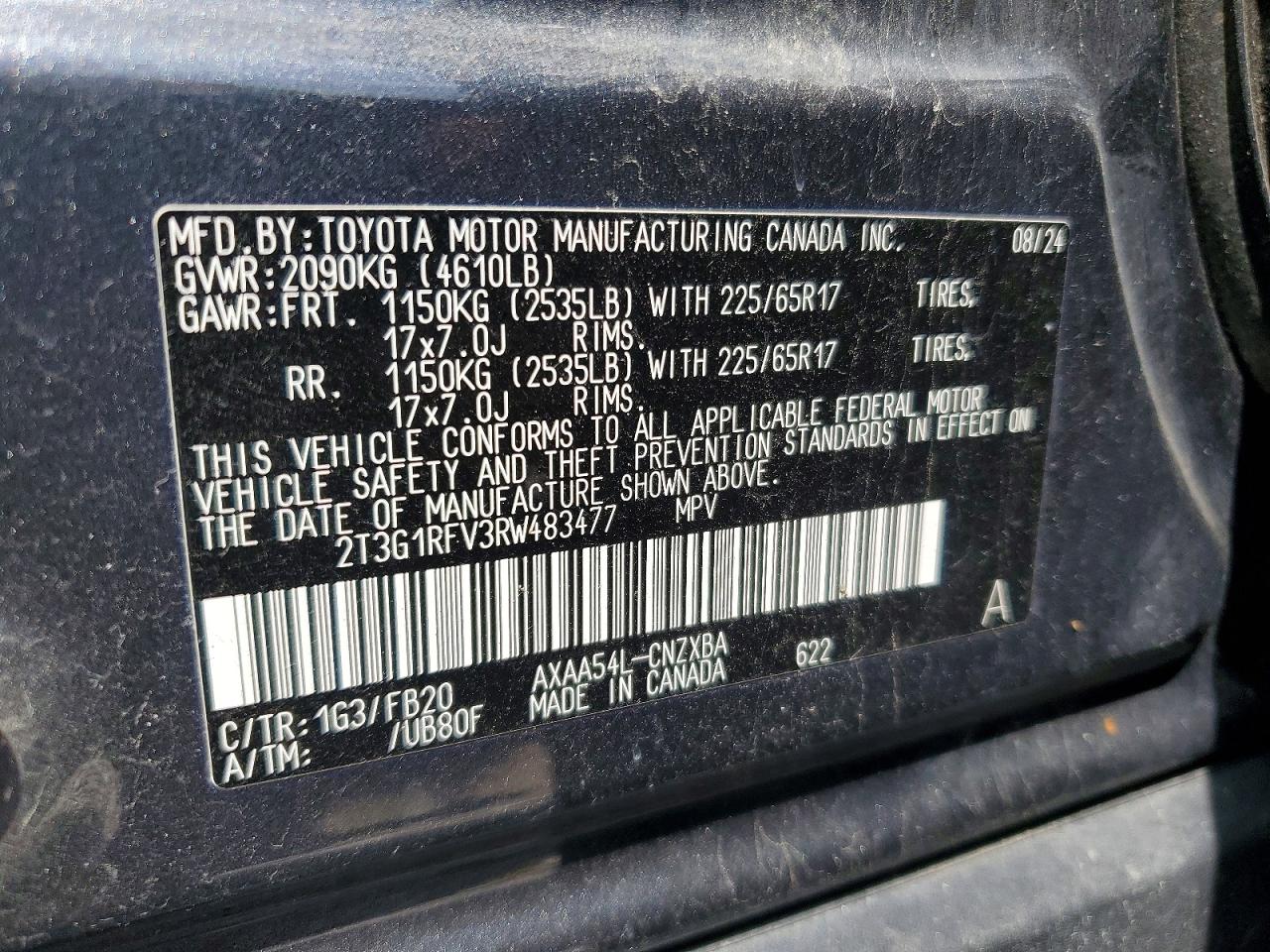 2024 TOYOTA RAV4