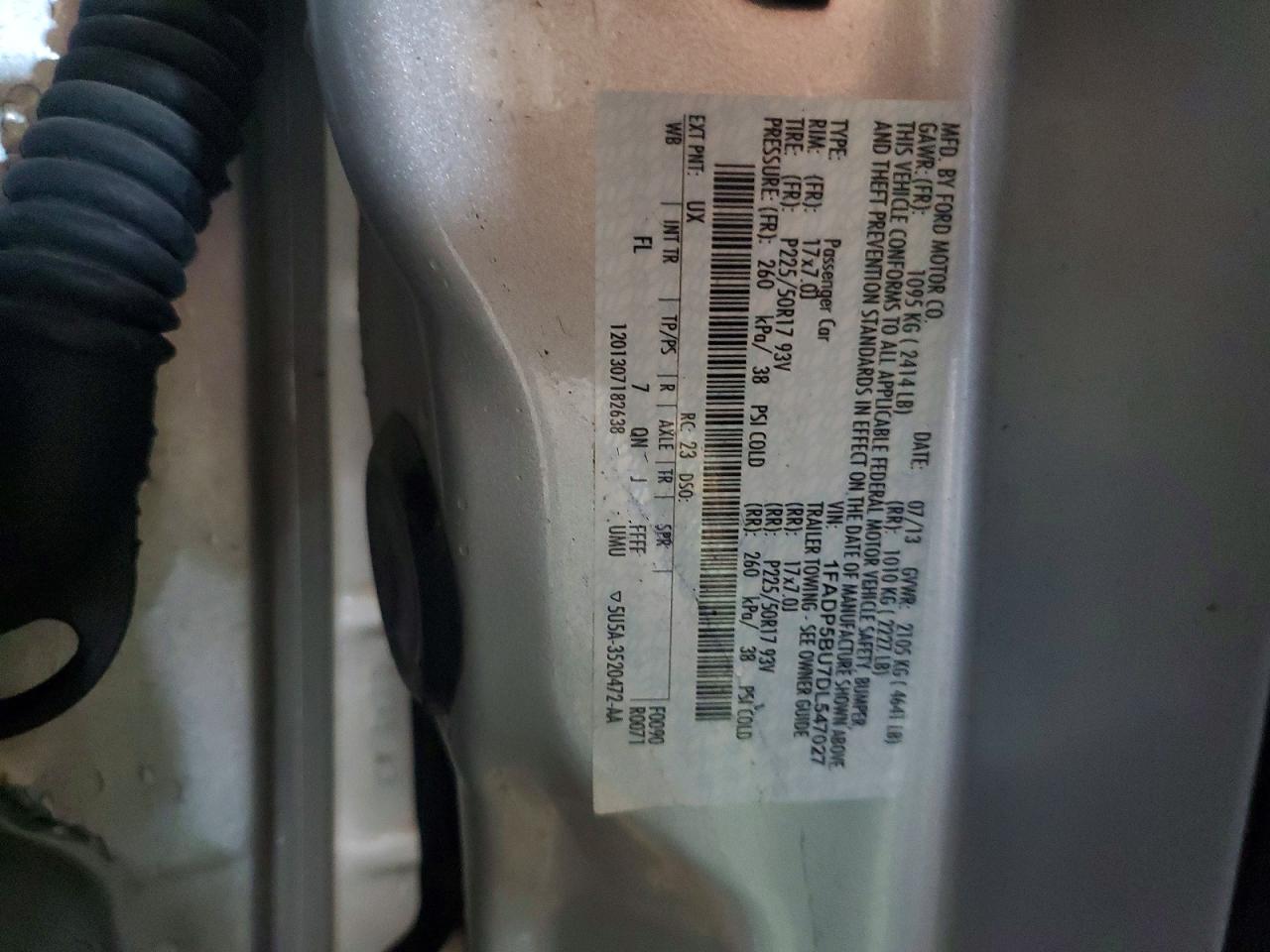 2013 FORD CMAX