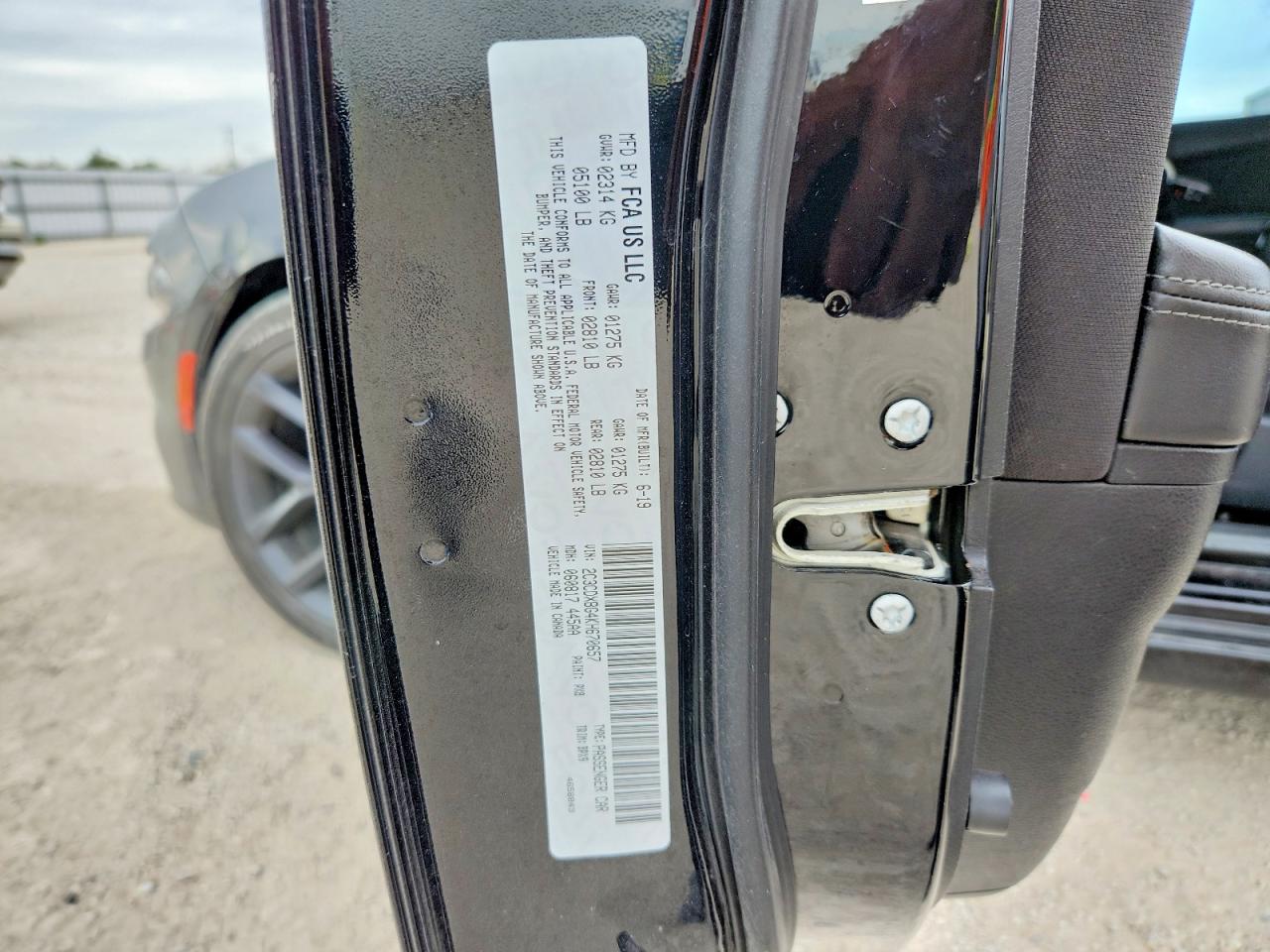 2019 DODGE CHARGER