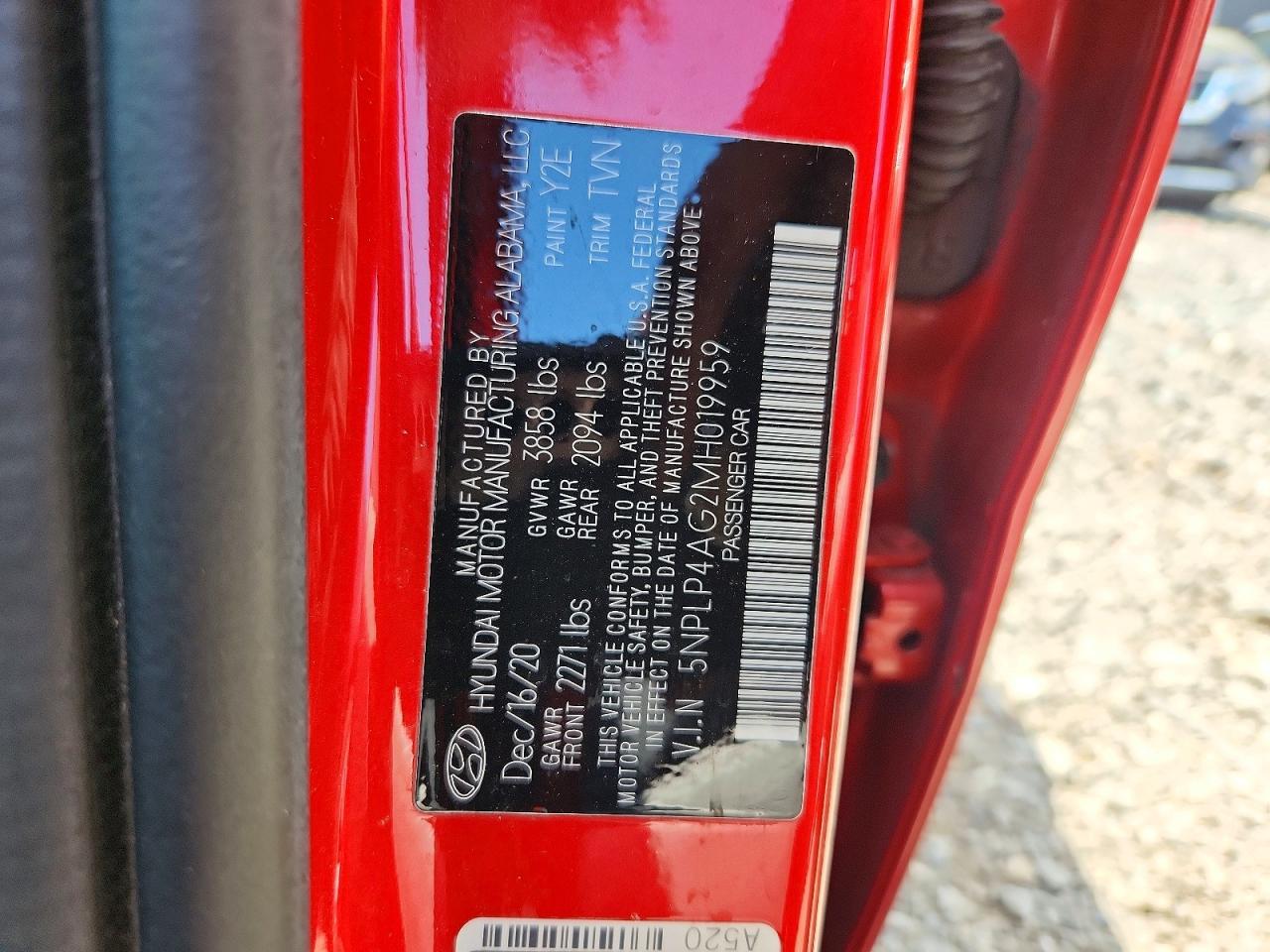 2021 HYUNDAI ELANTRA