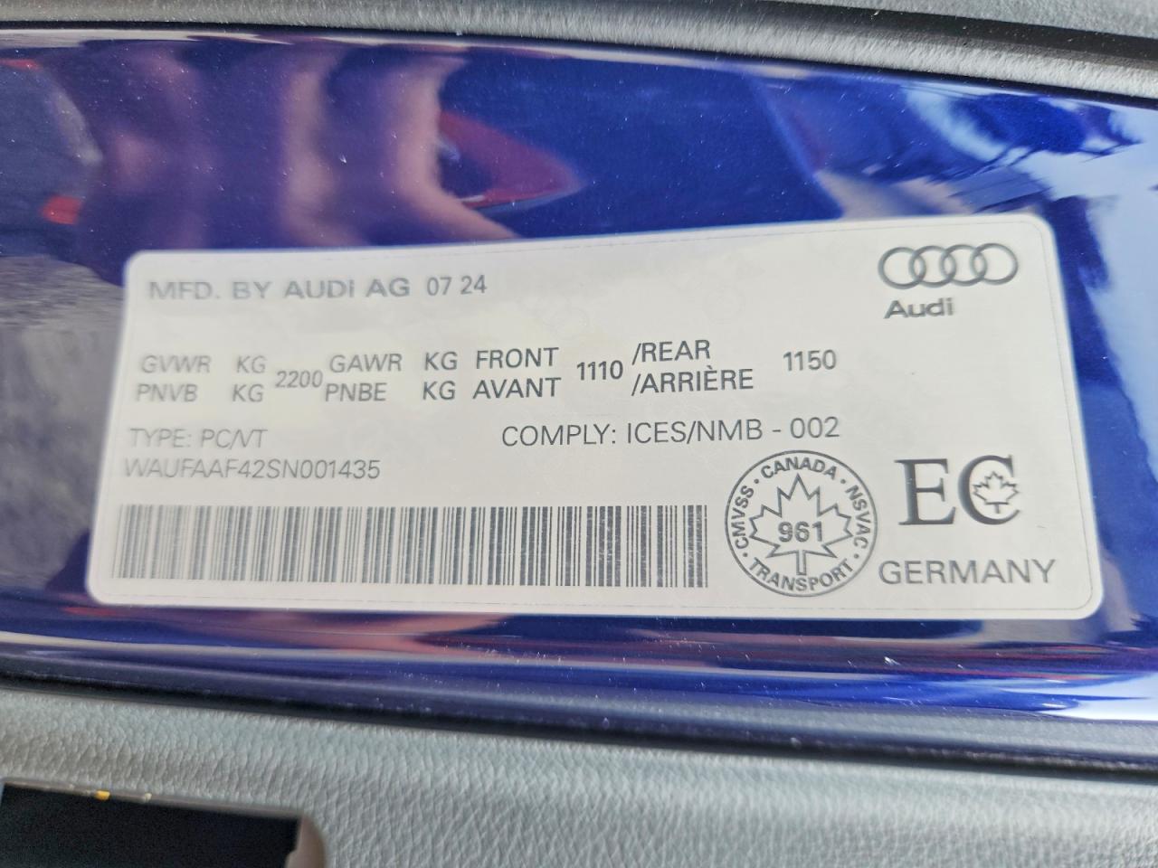 2025 AUDI A4