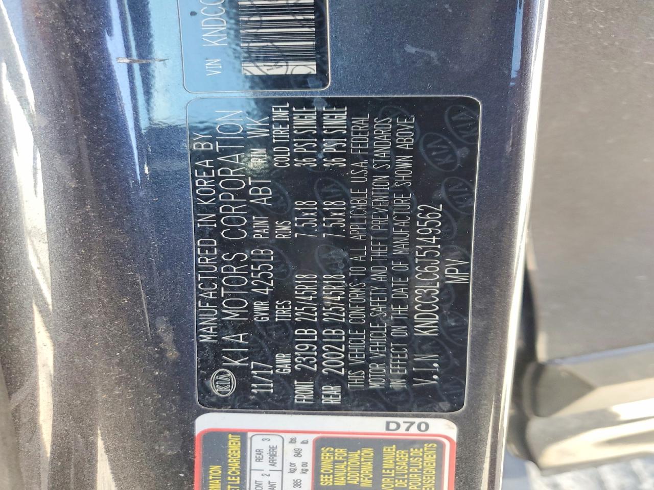 2018 KIA NIRO